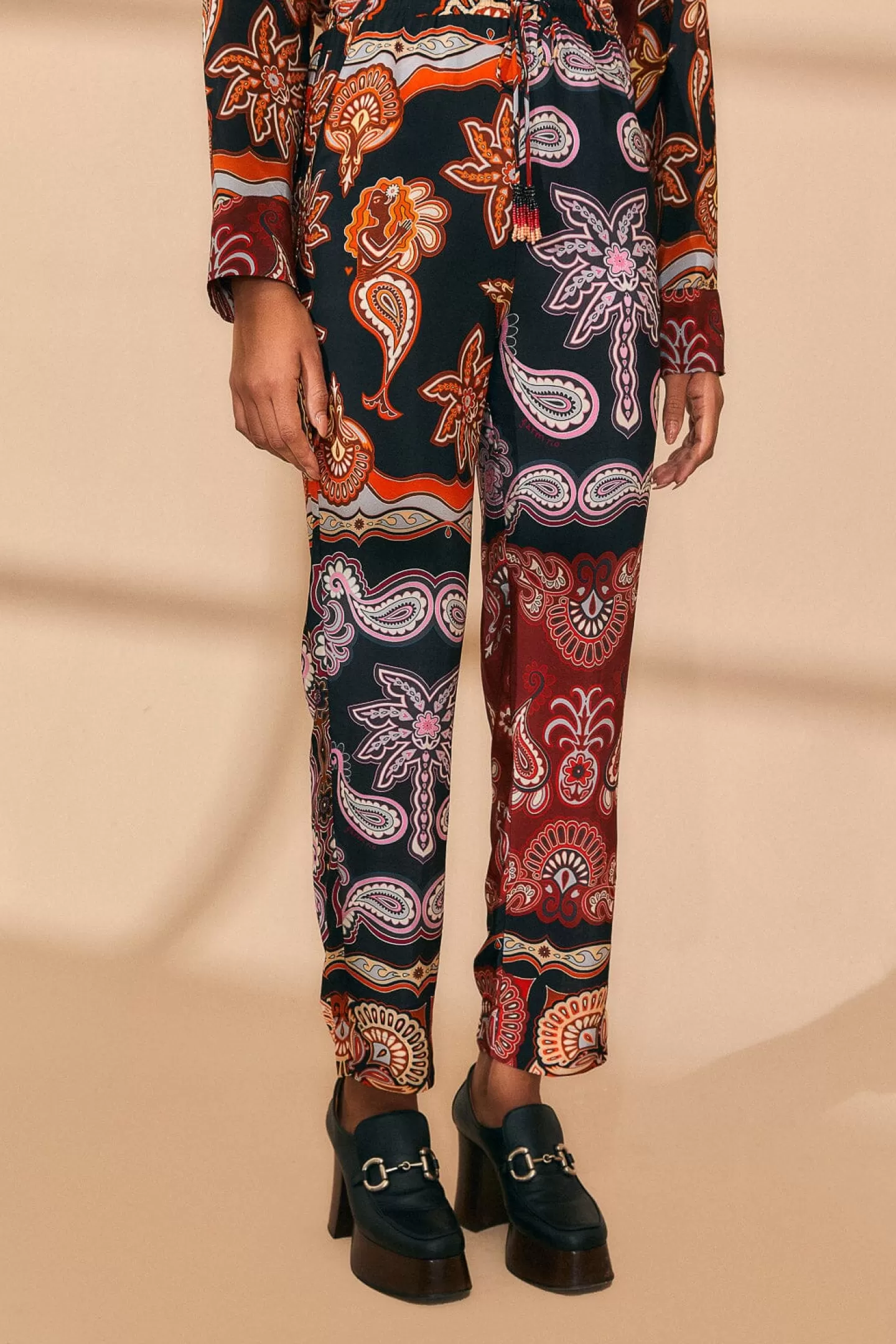 FARM Rio  BLACK SWEET MERMAIDS PANTS