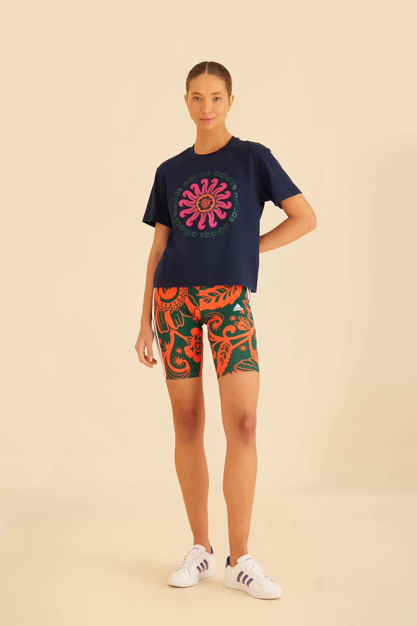 FARM Rio  BLUE ADIDAS FARM GFX TEE