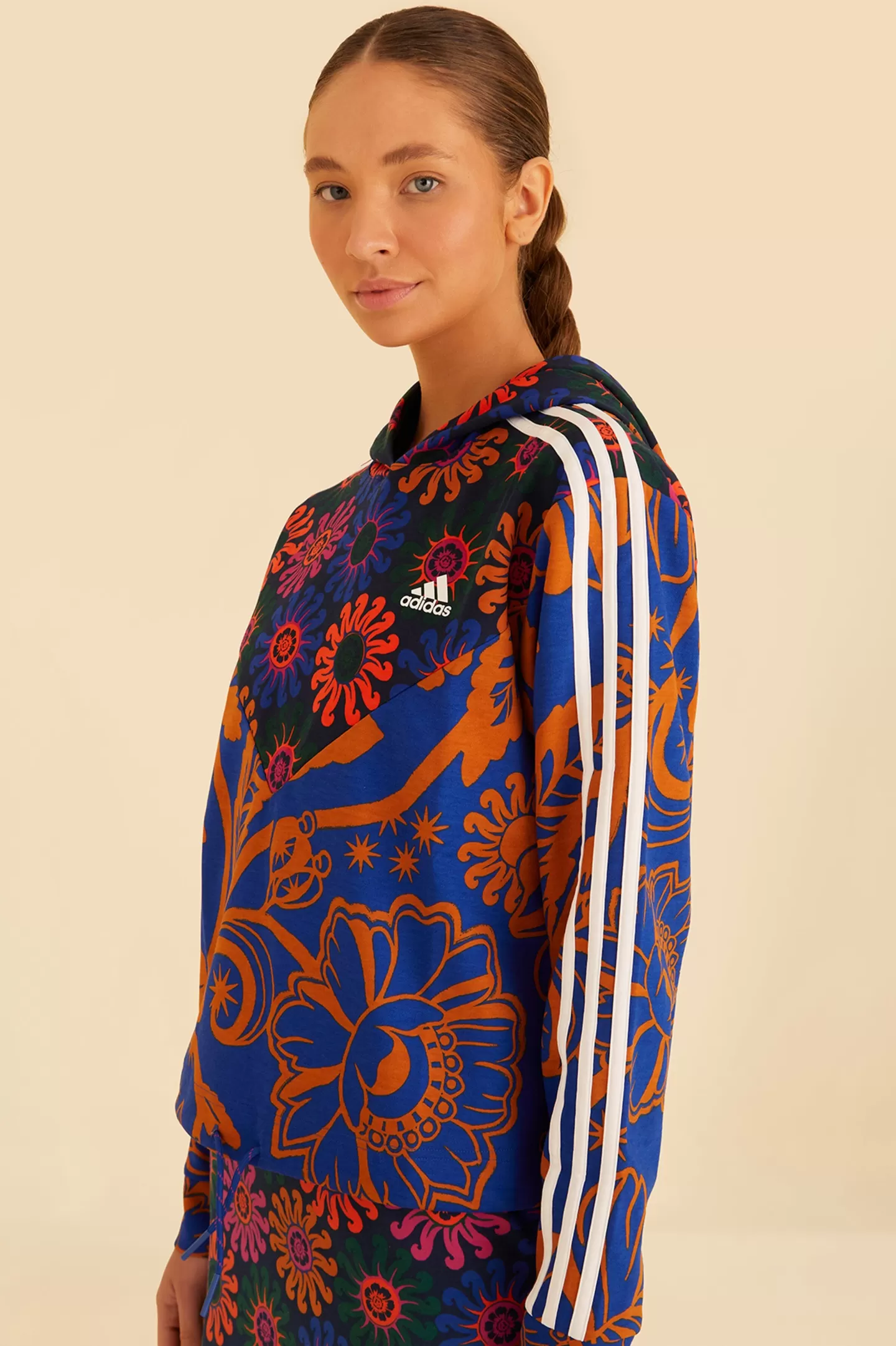 FARM Rio  BLUE ADIDAS FARM HOODIE