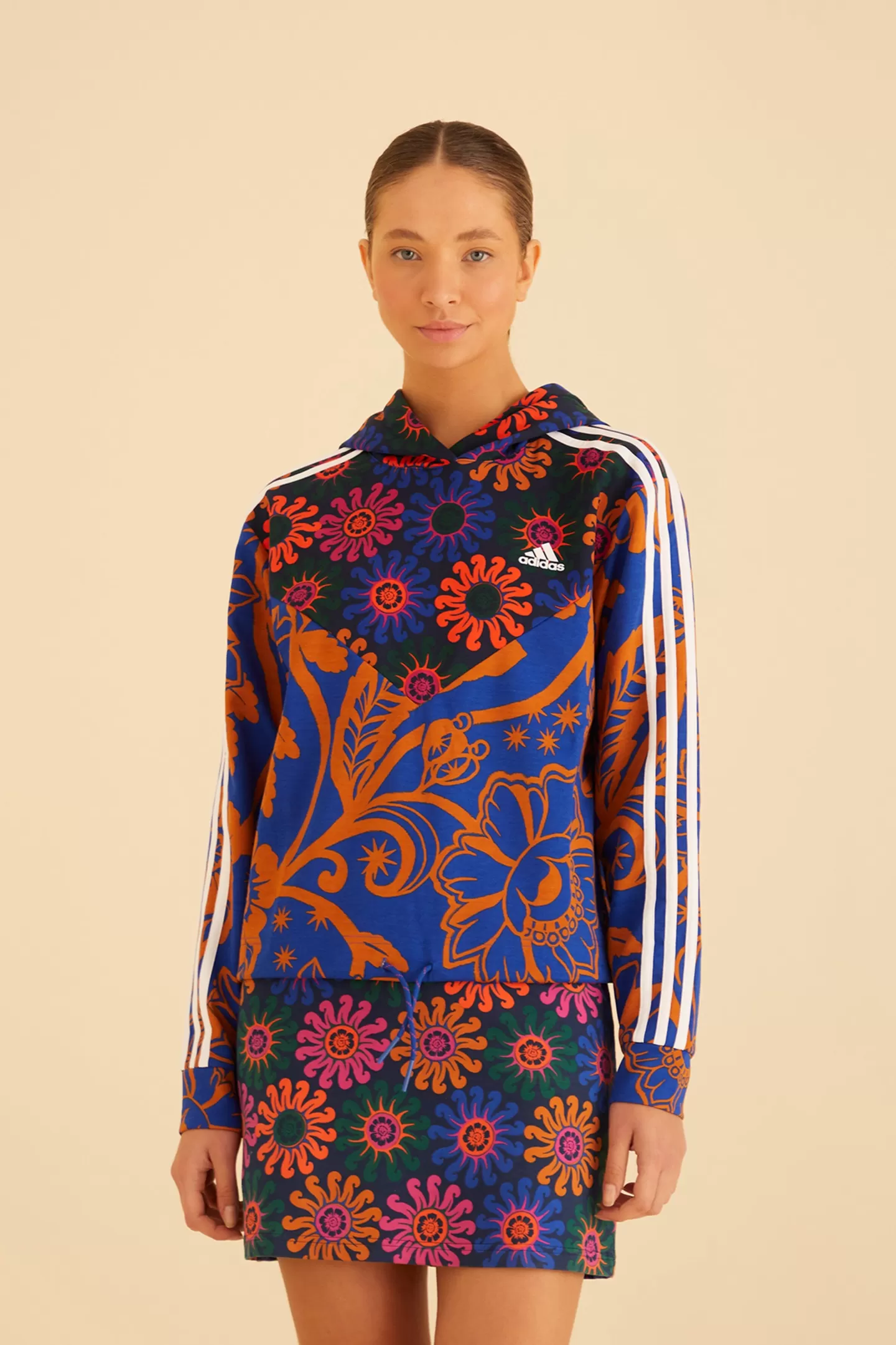 FARM Rio  BLUE ADIDAS FARM HOODIE