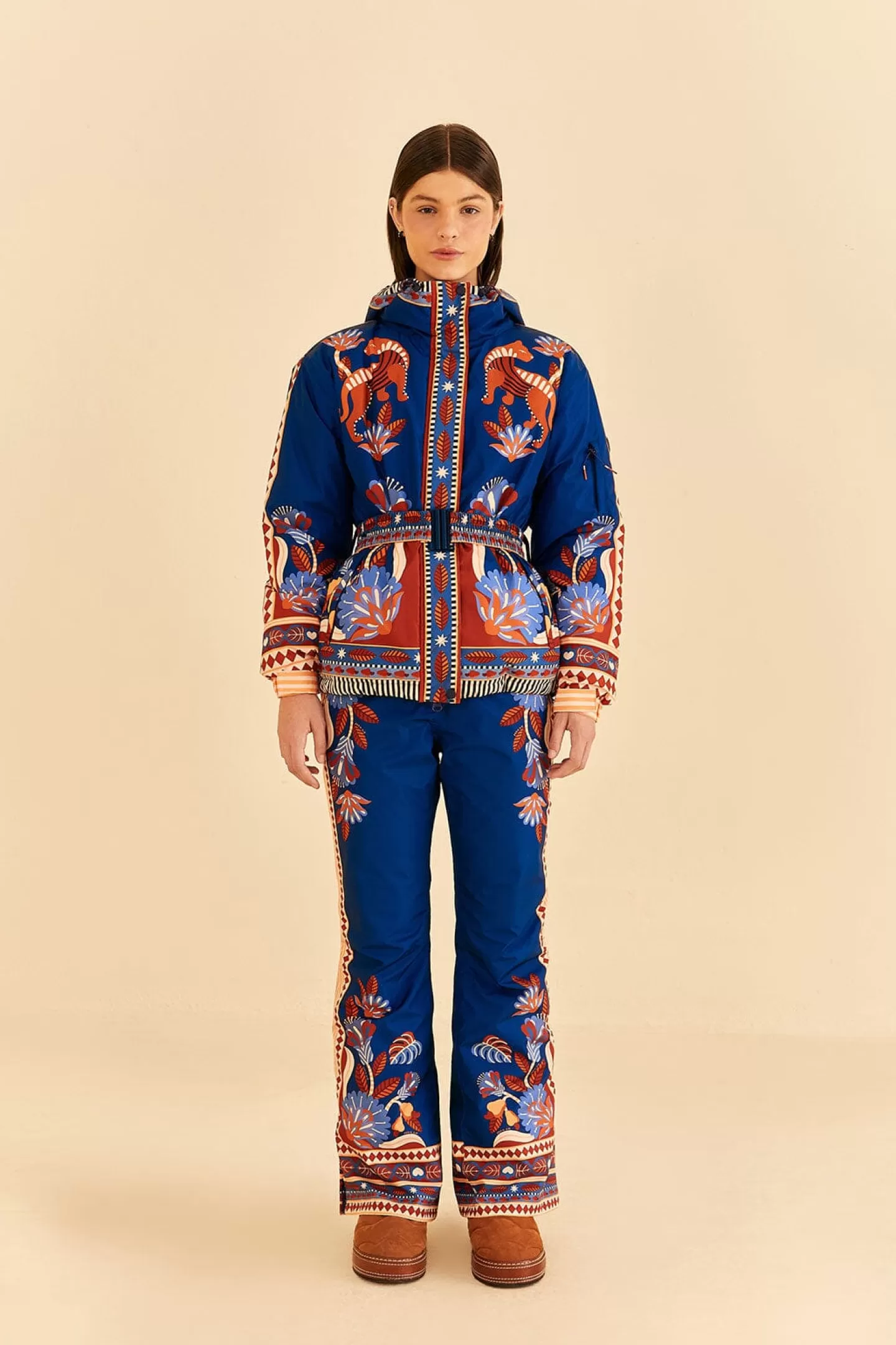FARM Rio  BLUE NATURE BEAUTY SKI PANTS