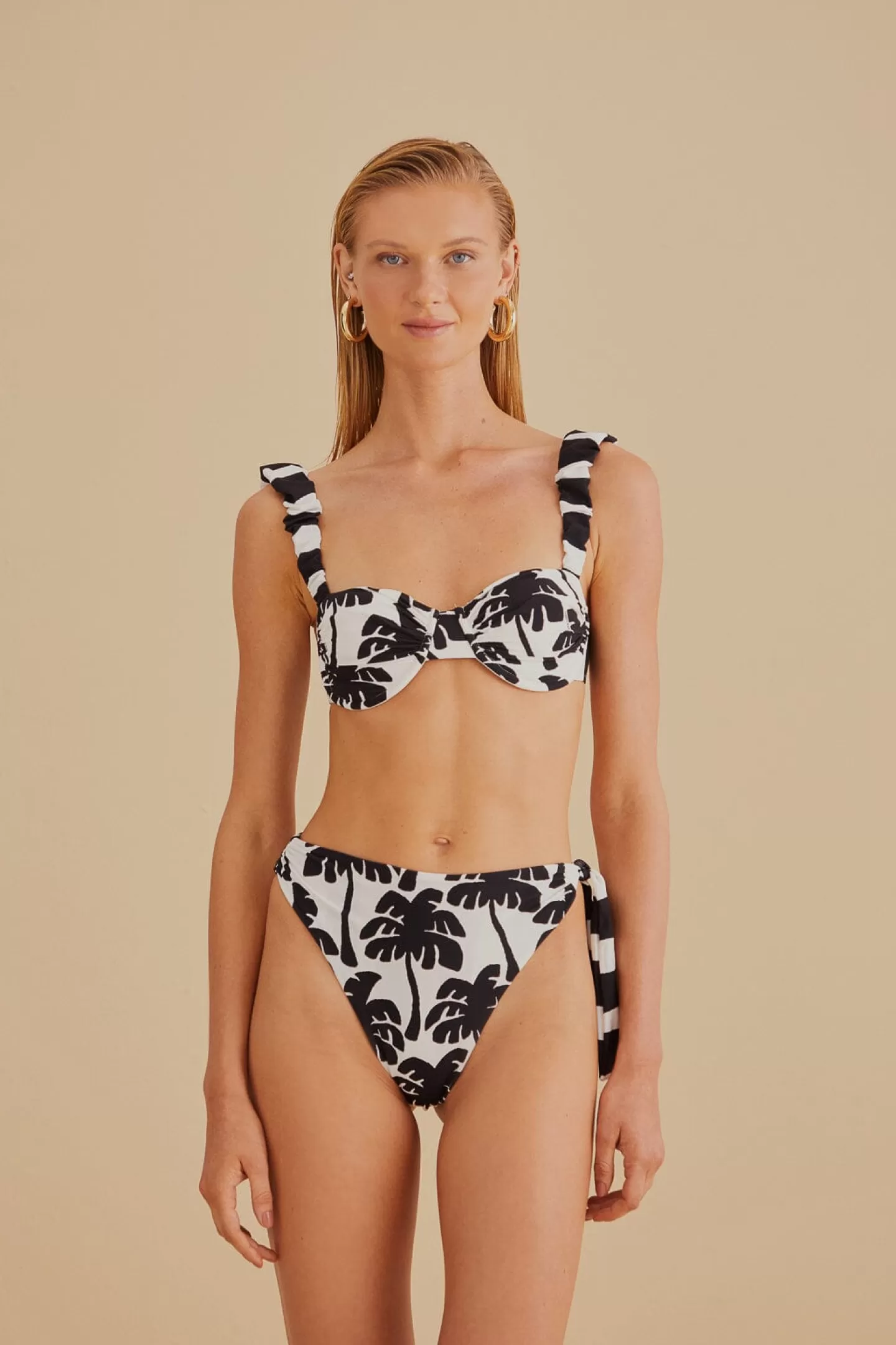 FARM Rio  COCONUT REVERSIBLE BIKINI BOTTOM