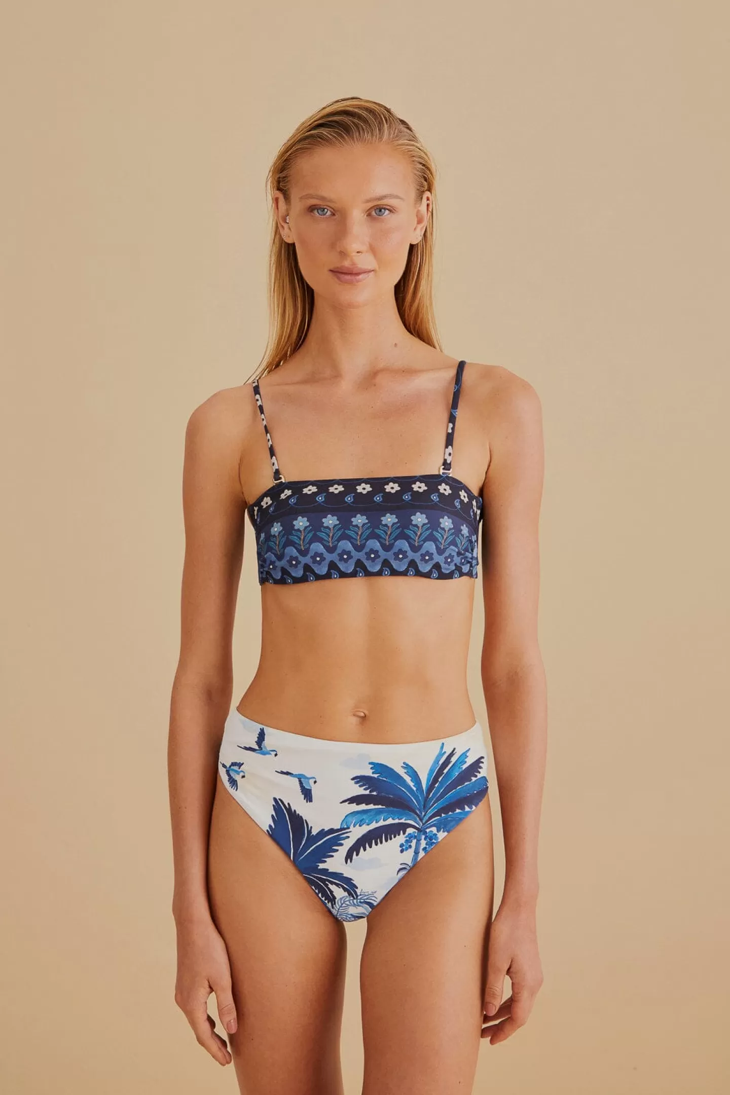FARM Rio  DREAM SKY BIKINI TOP