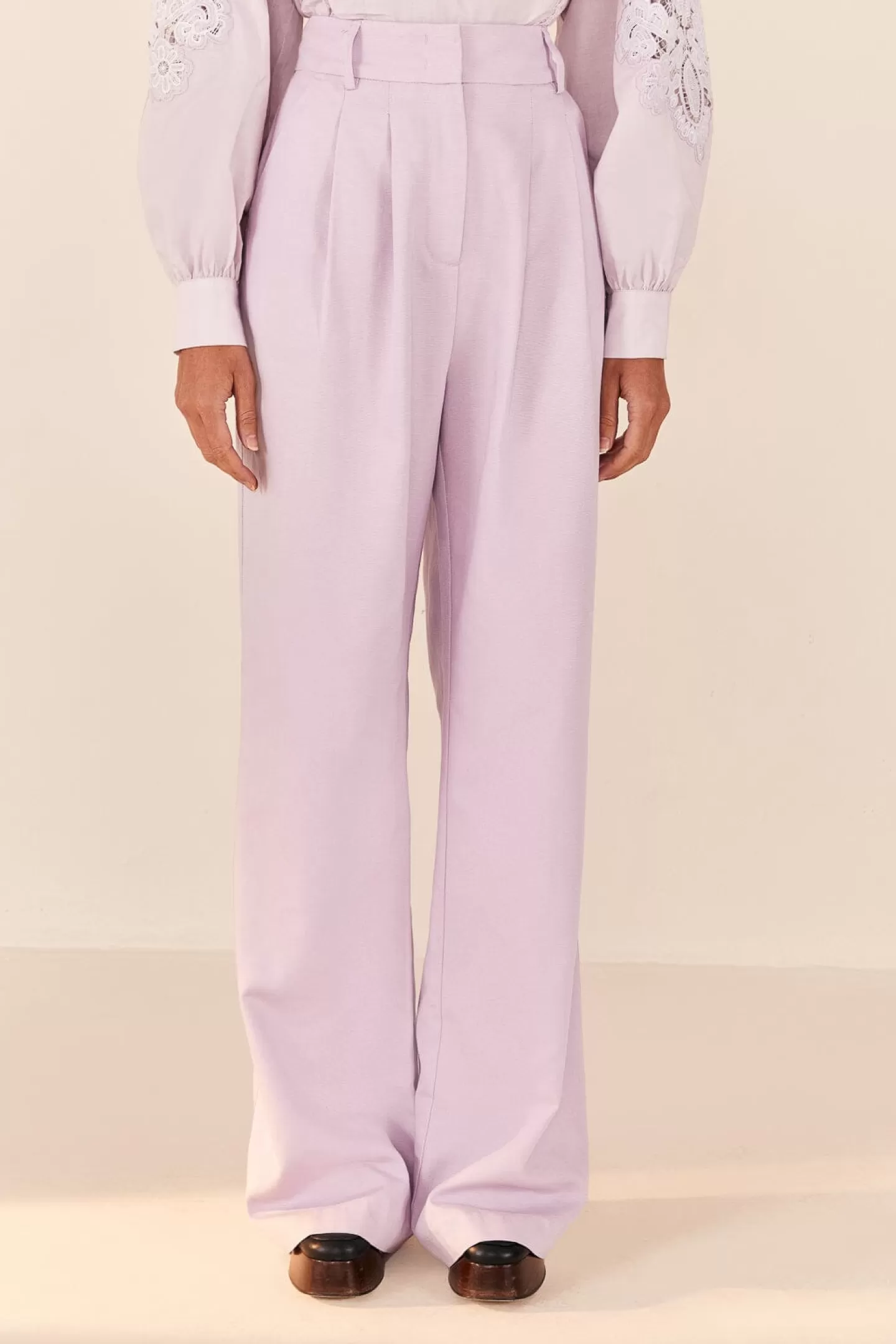 FARM Rio  LILAC LOW WAISTED PANTS