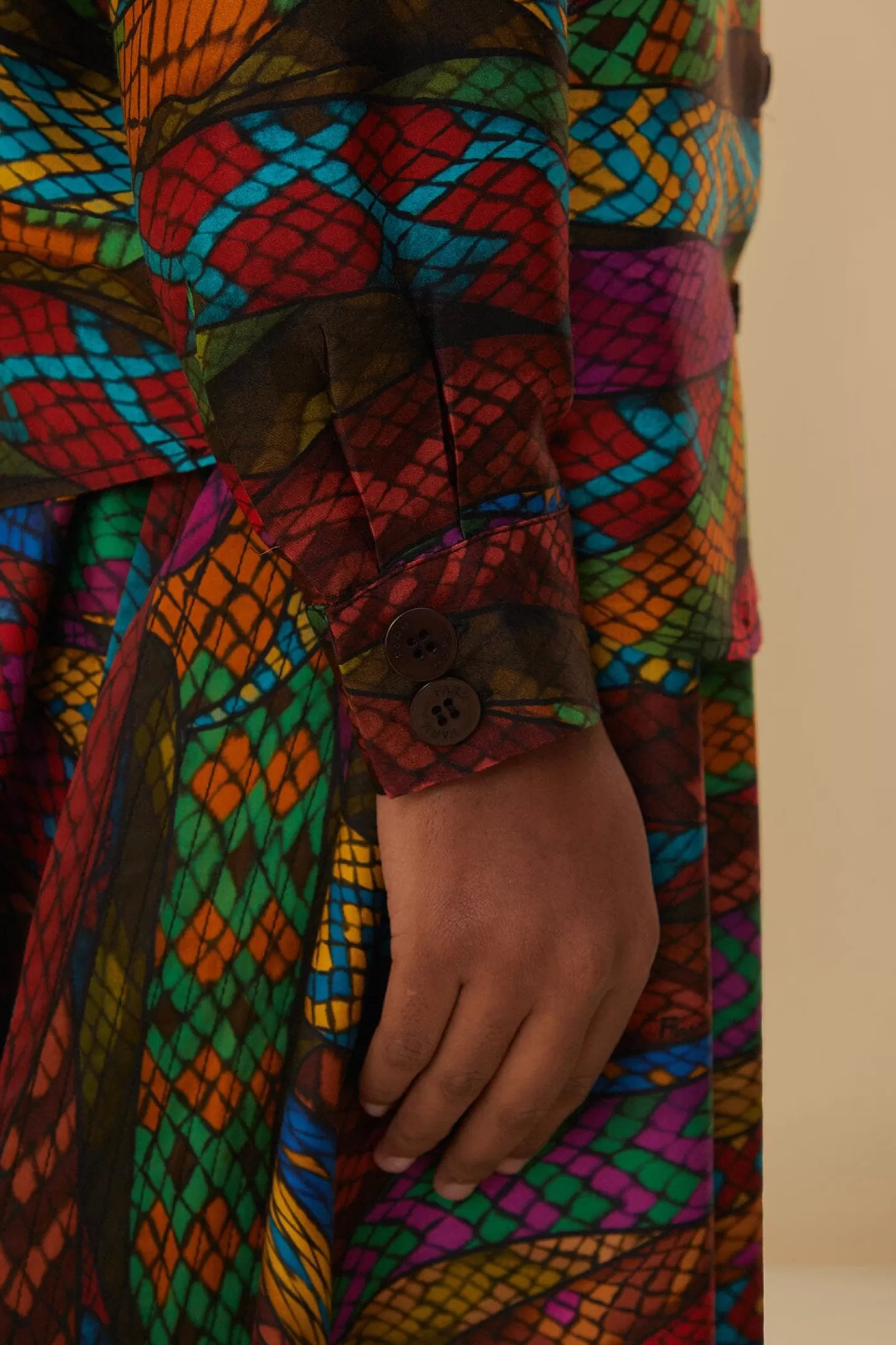 FARM Rio  MULTICOLOR MIRAGE SHIRT LONG SLEEVES