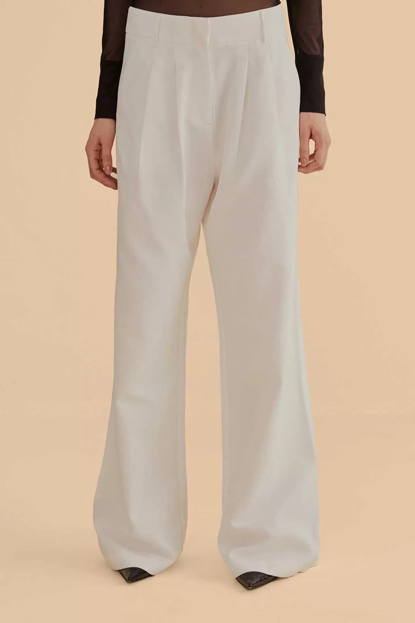 FARM Rio  OFF-WHITE WIDE PANTS