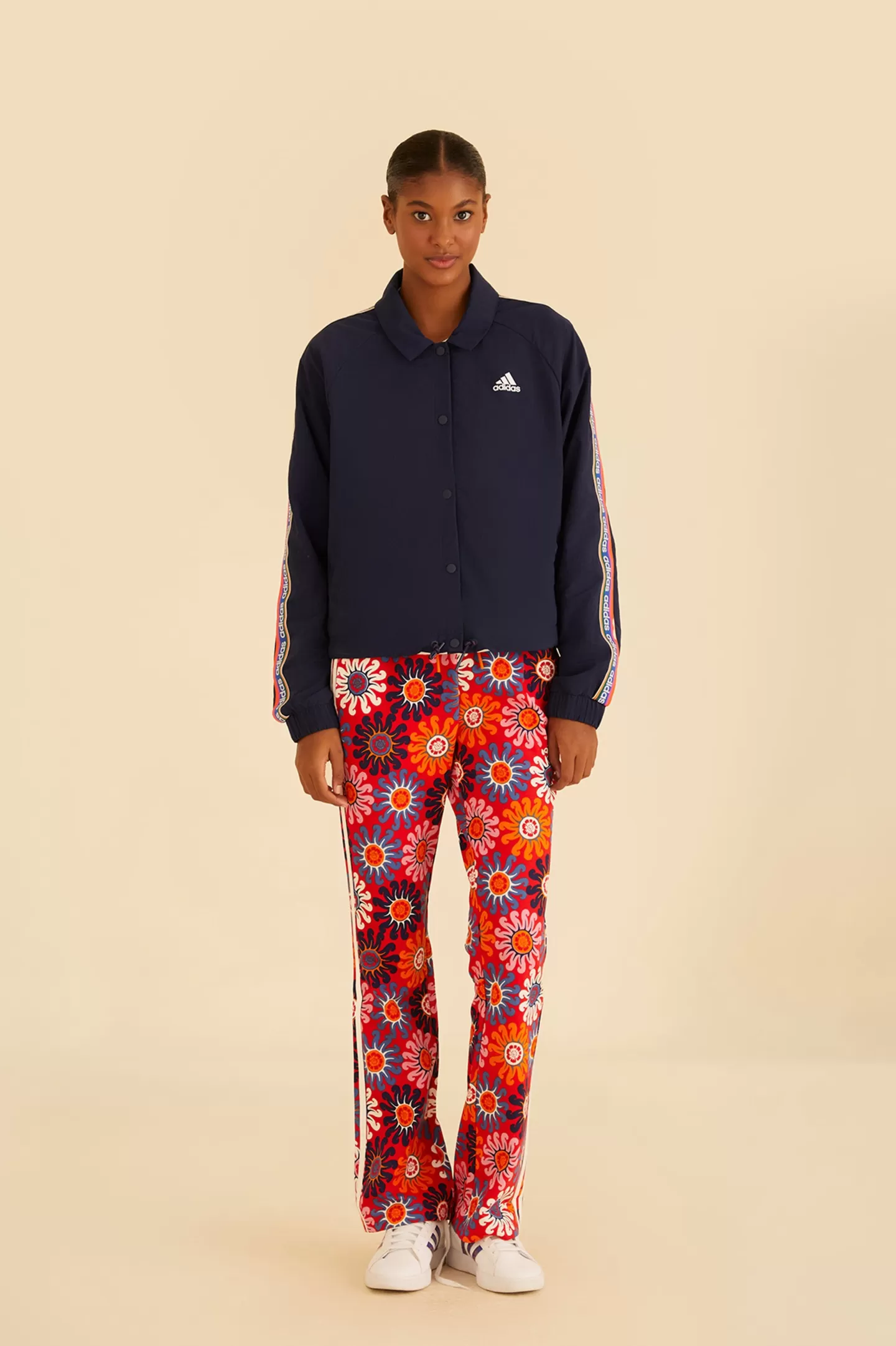FARM Rio  RED ADIDAS FARM PANTS