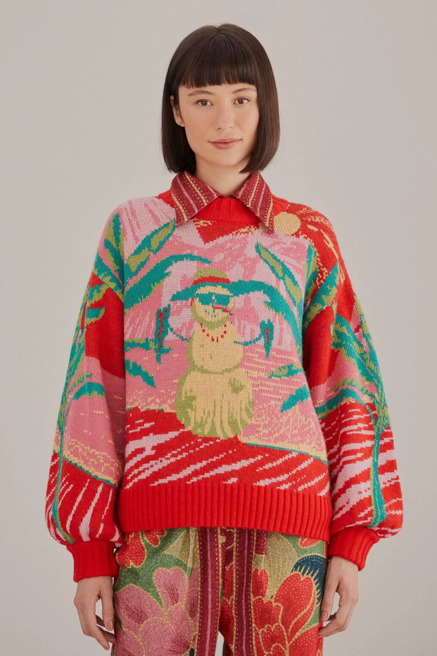 FARM Rio  SUNNY CHRISTMAS SWEATER