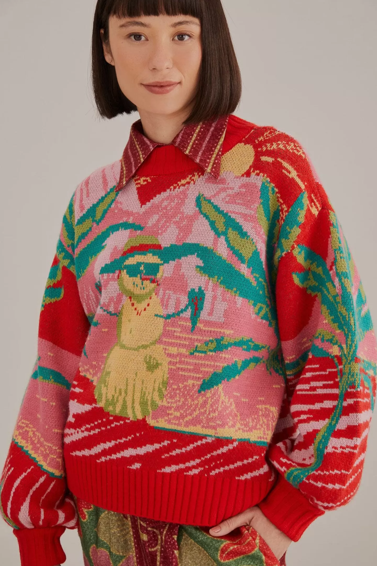 FARM Rio  SUNNY CHRISTMAS SWEATER