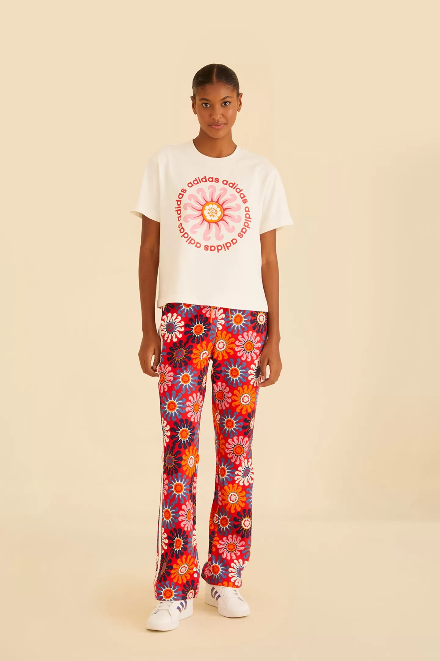 FARM Rio  WHITE ADIDAS FARM GFX TEE